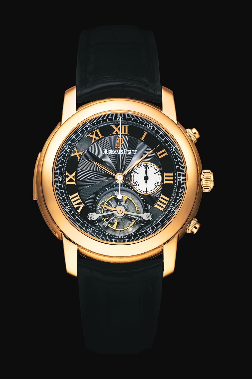 Audemars Piguet Jules Audemars Minute Repeater Chronograph Tourbillon Pink Gold watch REF: 26050OR.OO.D002CR.01 - Click Image to Close